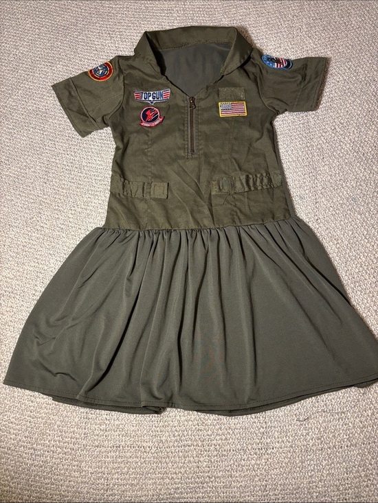 Leg Avenue Other - Top Gun Flight Dress Child Costume